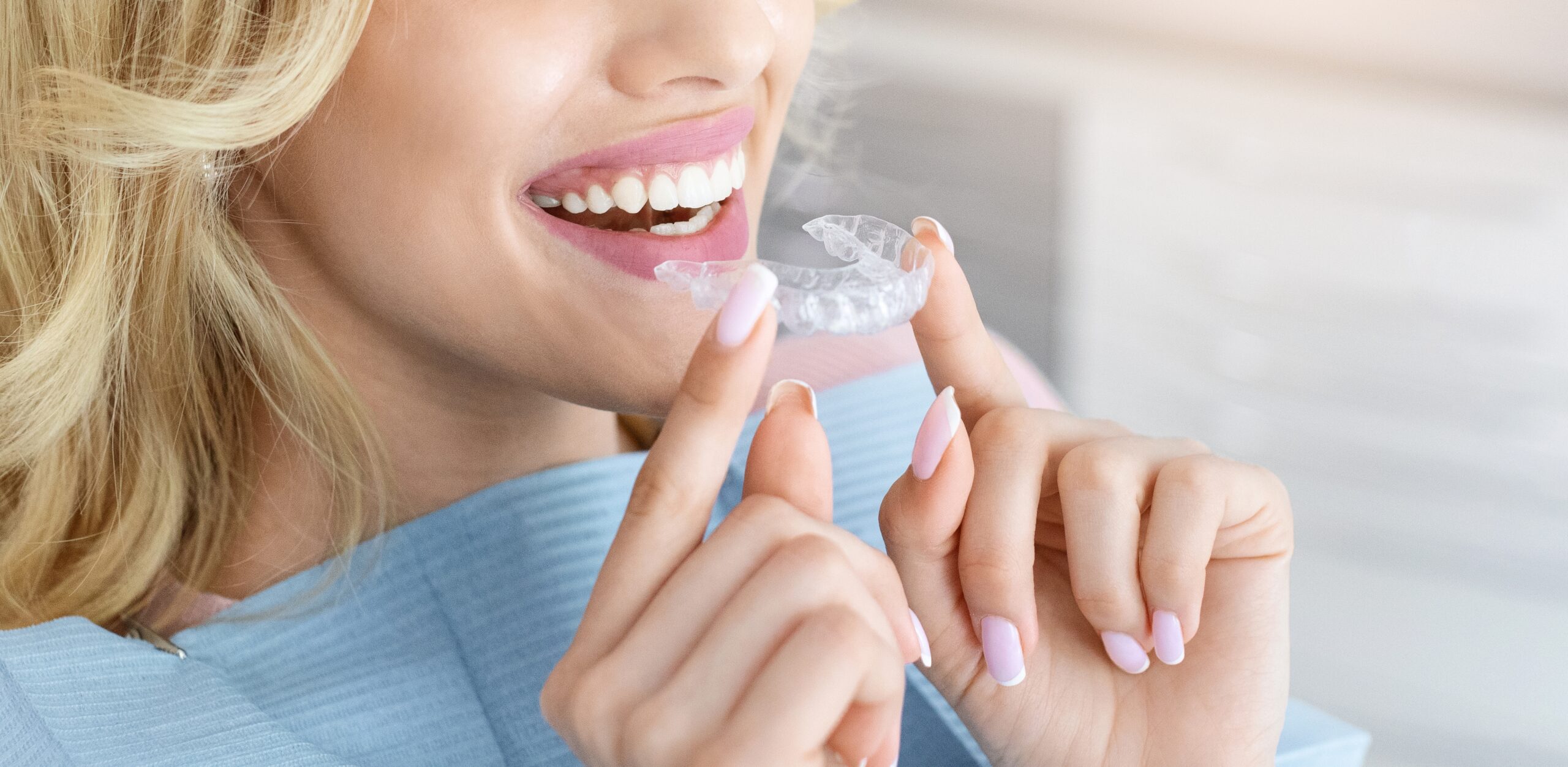 Achieve a straighter smile with a clear, comfortable, and discreet orthodontic system.